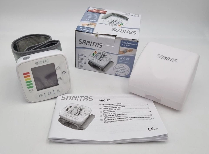 Тонометр на зап'ястя Sanitas SBC 22 - зображення 4
