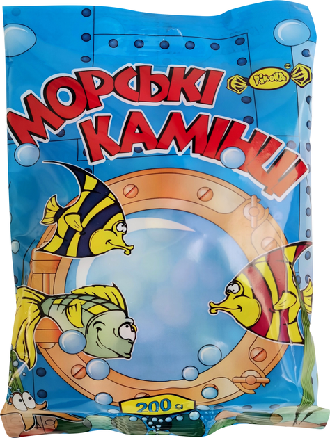 Упаковка драже Риконд Морські камінці 200 г х 3 шт (4820068159962 ...