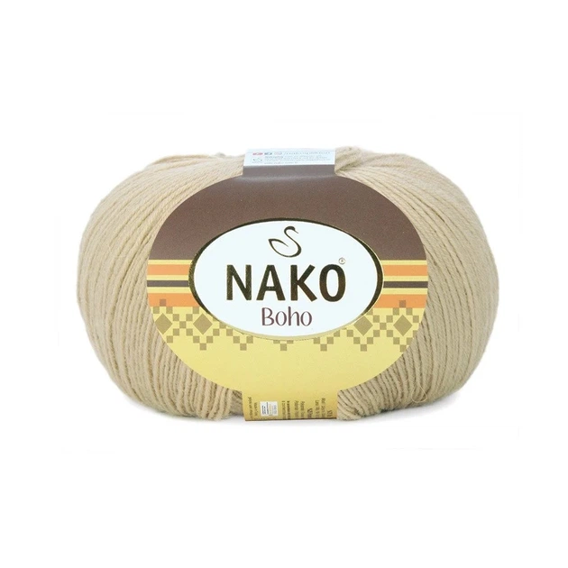 Пряжа Nako Boho 12534 - Фото 1 Пряжа Nako Boho 12534 - изображение 1