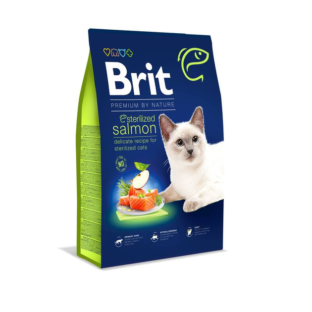 Корм Brit Premium сухий для стерилізованих котів Бріт Преміум Бай ...