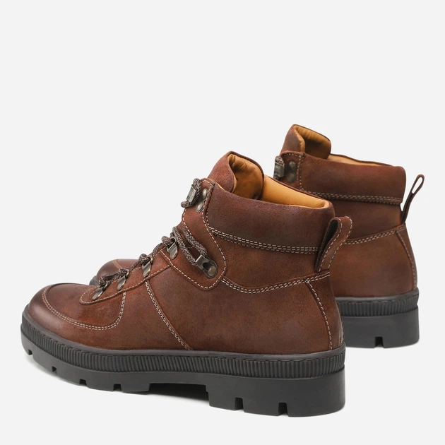 Trapery męskie skórzane niskie sznurowane Lasocki MI08-PULLMAN-10 44 27.3 cm Miedziane (5904862369679) - obraz 3