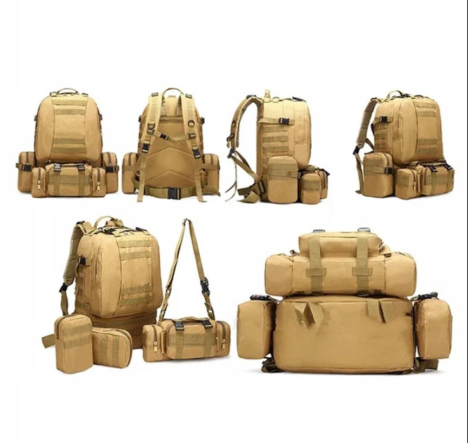 Рюкзак тактичний підсумки Defense Assembly BACKPACK 50 л Olive - зображення 2