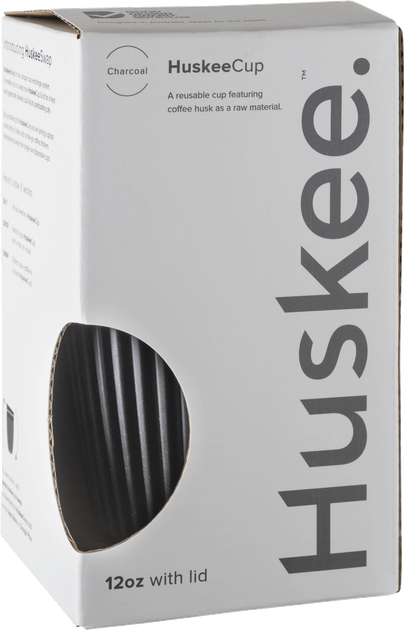 Чашка Huskee с крышкой 355 мл Черная (9352913001324_9352913000259) - изображение 3