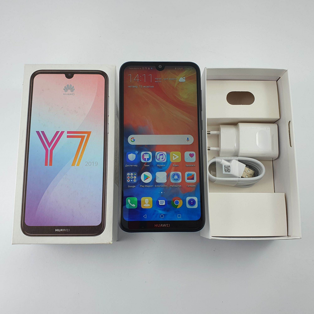 Huawei Y7 2019 32 GB Midnight Black (2Q00000832) Б/У – фото, отзывы ...