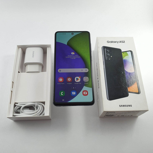 Samsung Galaxy A52 256 GB Black (2C00003413) БУ – фото, отзывы ...