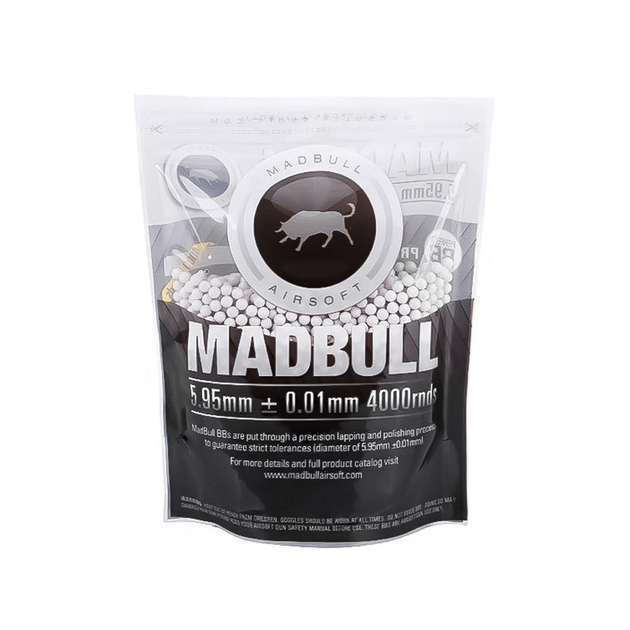 Кулі Madbull Precision BBs 0,28g - 4000 шт - изображение 1