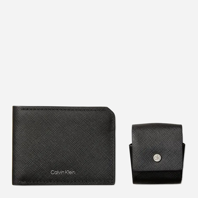 Мужской кожаный кошелек Calvin Klein 497492370 One size Черный ...