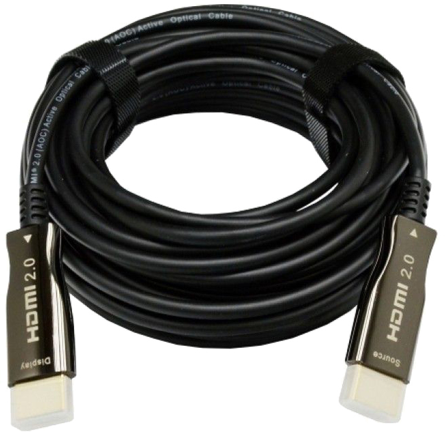 Кабель L&W ELECTRONICAL HDMI - HDMI 4K UHD 60 Hz оптический (AOC) 15 м ...