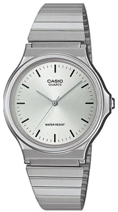 Жіночий наручний годинник Casio MQ-24D-7E Срібло в стильному стилі - зображення 2