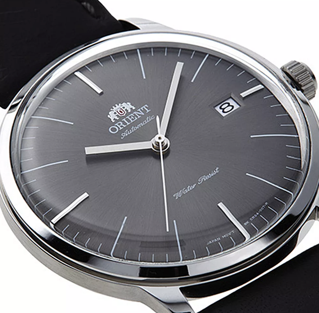 Мужские часы с автоподзаводом Orient FAC0000CA0 Графит с серебристым - изображение 4