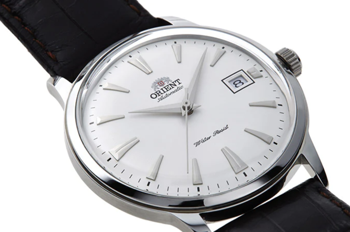 Мужские часы Orient FAC00005W0 Белые с серебристым/коричневым - изображение 4
