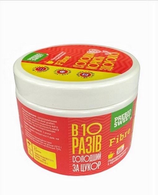 Сахарозаменитель натуральный Пребиосвит Файбер Fibre 300 г ...