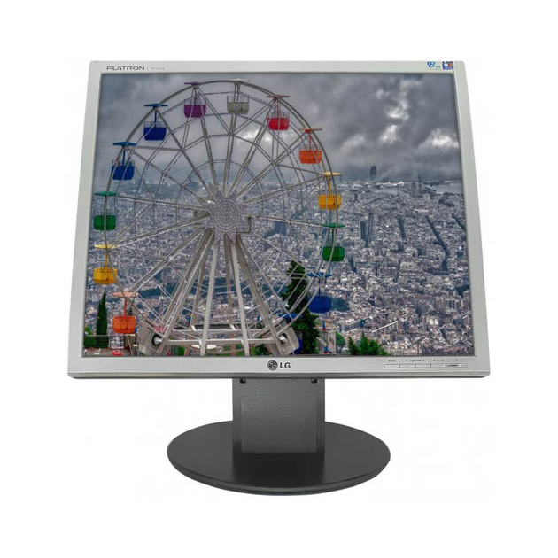 Монитор 19" LG Flatron L1950SQ, Квадрат - Б/У - изображение 1