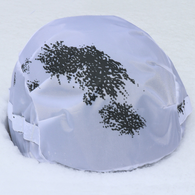 Зимний тактический маскировочный чехол (Кавер) UMA на каску - изображение 1