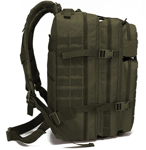 Рюкзак тактический L03 35 л, черный - изображение 2