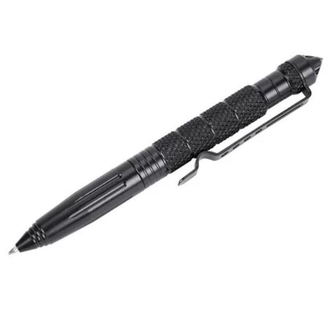 Ручка из авиационного алюминия Multi-Tool, черная - зображення 1