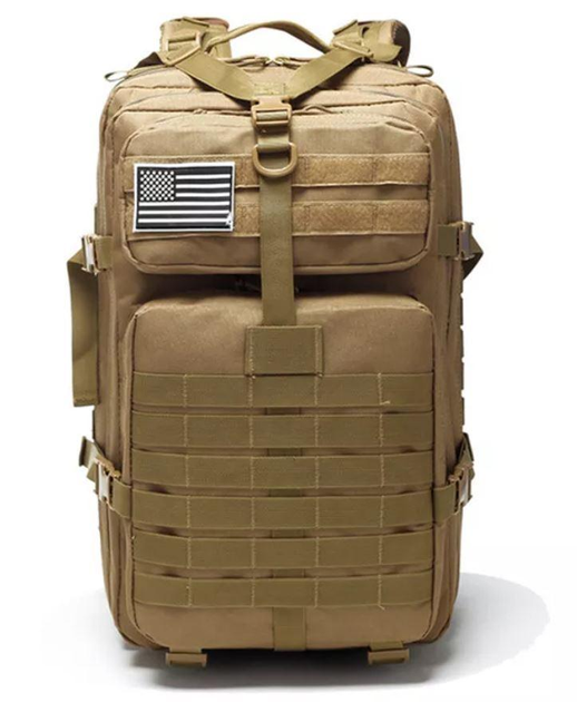 Рюкзак тактический ZE-002 35 л, черный - изображение 2