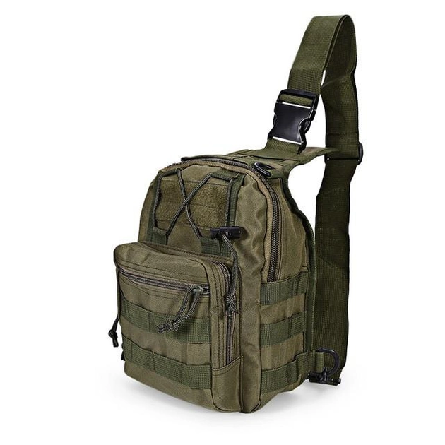 Тактическая военная сумка рюкзак OXFORD 600D Olive - изображение 1