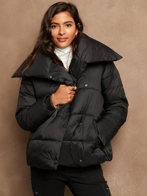 Куртка демисезонная короткая женская Banana Republic 2050679 XS Черная ...