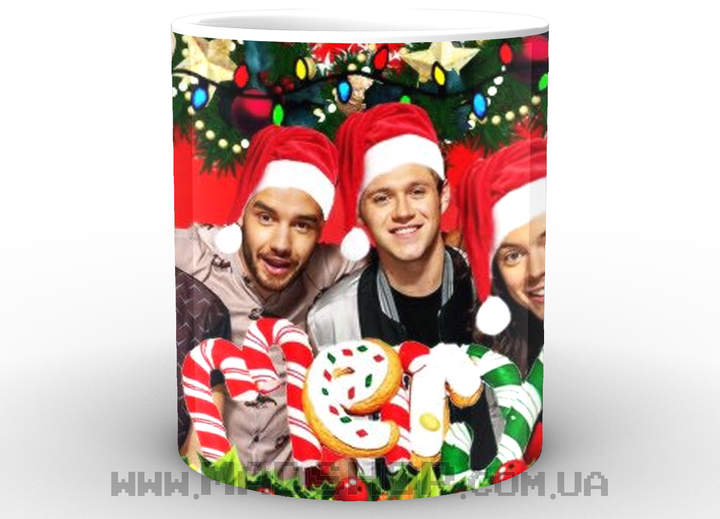 Кружка One Direction Merry Christmas - изображение 2