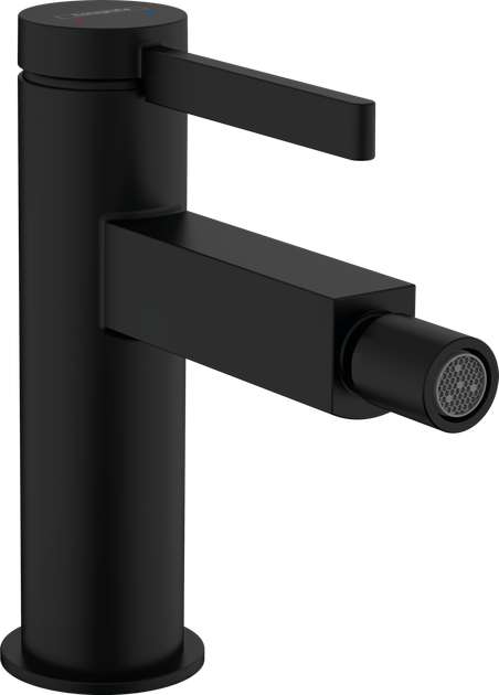 Змішувач для біде Hansgrohe Finoris 76200670 чорний матовий - Фото 1 Змішувач для біде Hansgrohe Finoris 76200670 чорний матовий - зображення 1