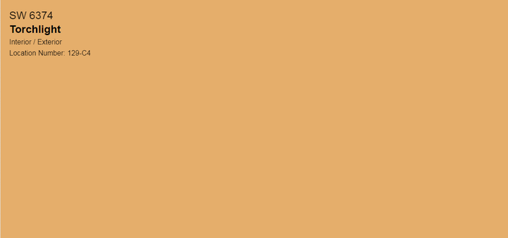 Тонована фарба DV Avalon Flat Enamel акрил-латексна глибокоматова colorpaint (SW 6374 Torchlight) - зображення 2