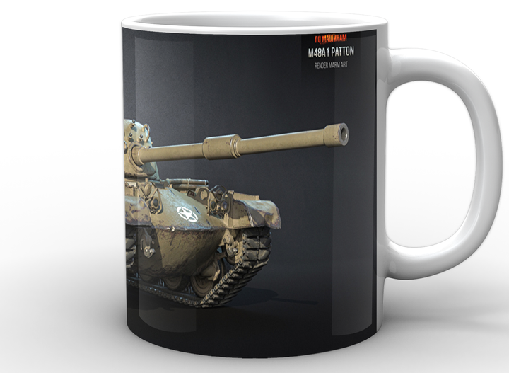 Кружка чашка World of Tanks Мир танков танк WT.02.061 - изображение 3