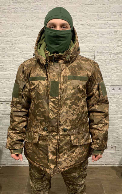 Бушлат ЗСУ зимовий військовий Піксель (куртка військова зимова) 56 розмір (338174) - зображення 1