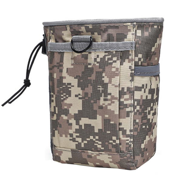 Сумка на пояс AOKALI Outdoor B22 (Camouflage ACU) водостійка військова з сіткою для води taktical LOZ - зображення 2