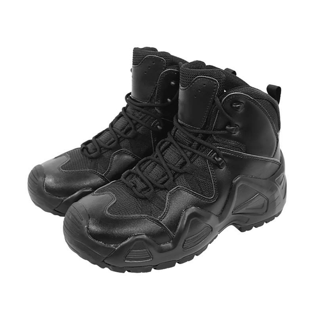 Ботинки тактические Lesko 998 Black 40 армейская обувь демисезон LOZ - изображение 1