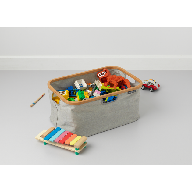 Корзина для белья Brabantia Clothes PeG Bag 40 л Серая (118180) - изображение 3