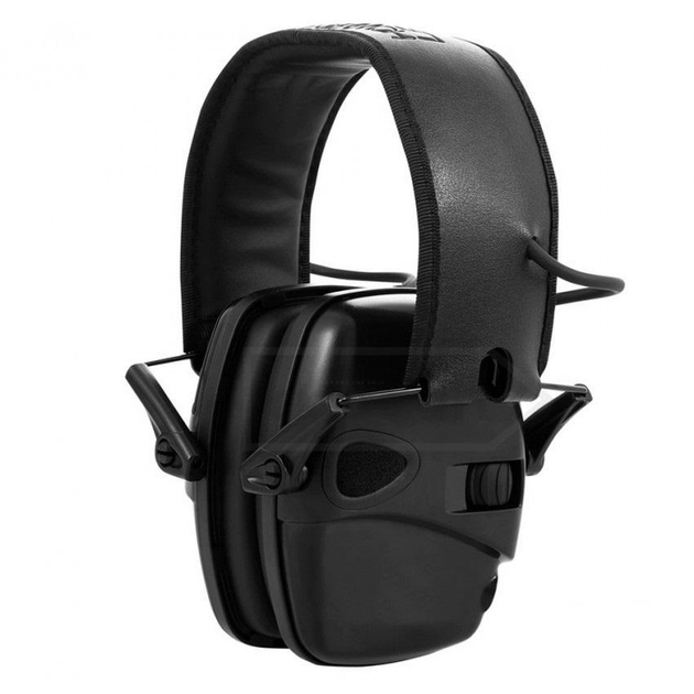 Активні навушники тактичні Perfect ProTac Plus Black (12795) - зображення 1