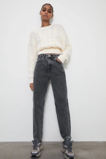 Denim Trousers 8197232 Zara Джинсы Zara 8197/232 42 Серые