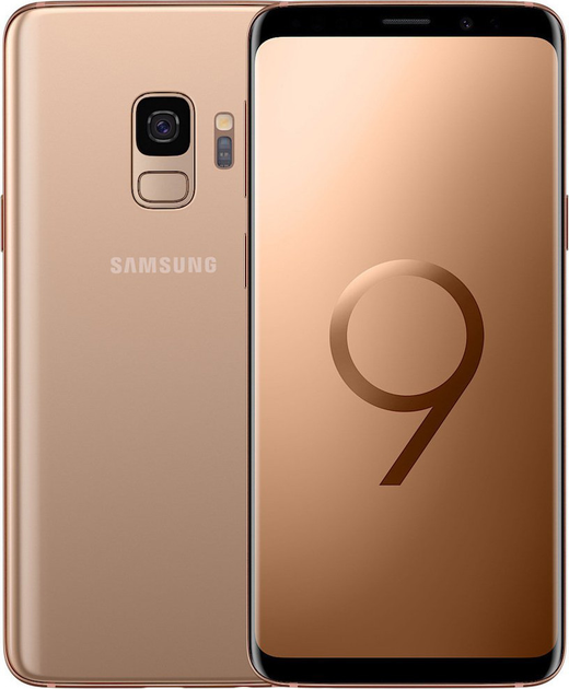 Смартфон Samsung Galaxy S9 G960FD 64Gb Gold Seller Refurbished – фото ...