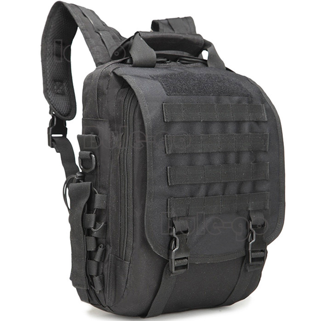 Рюкзак тактический Рюкзак тактический Eagle M10B Green (штурмовой, военный) мужская сумка Black 20 л. - изображение 1