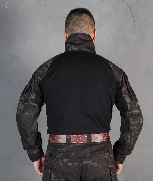Тактична бойова сорочка (Убакс) Gen3 Emerson Чорний мультикамуфляж XL - зображення 2