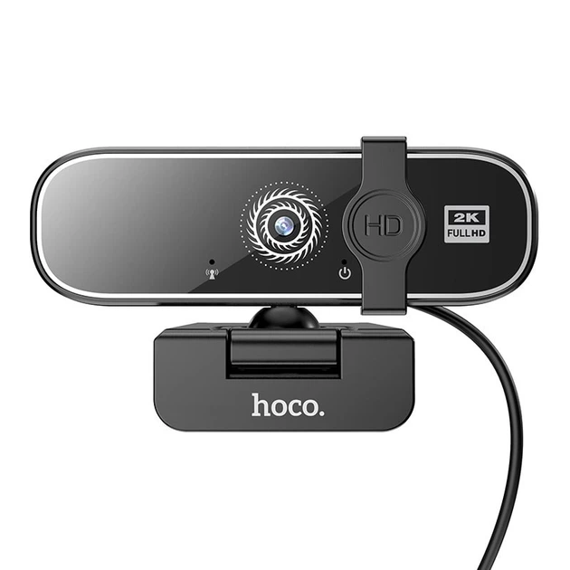 Web камера HOCO 2K HD computer camera GM101 |2KHD, 4Mpx, 1.5m - Фото 1 Web камера HOCO 2K HD computer camera GM101 |2KHD, 4Mpx, 1.5m - изображение 1