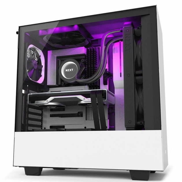 Корпус NZXT H510i Matte White (CA-H510l-W1) - изображение 5