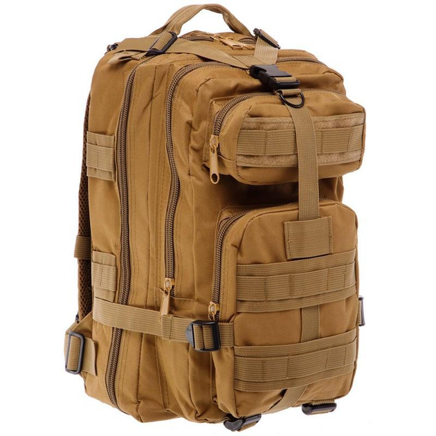 Рюкзак тактический штурмовой SILVER KNIGHT TY-5710 размер 42х21х18см 20л Хаки - изображение 1