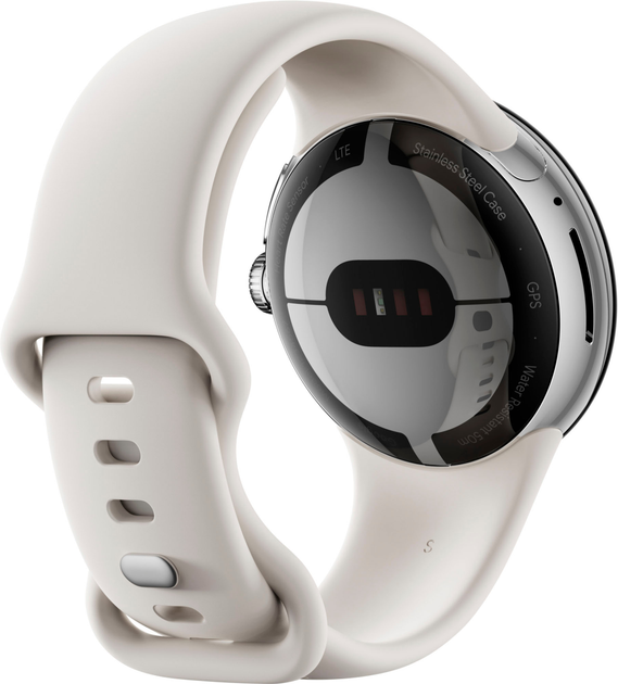 Смарт-часы Google Pixel Watch Polished Silver Case/Chalk Active Band EU [76063] - изображение 3