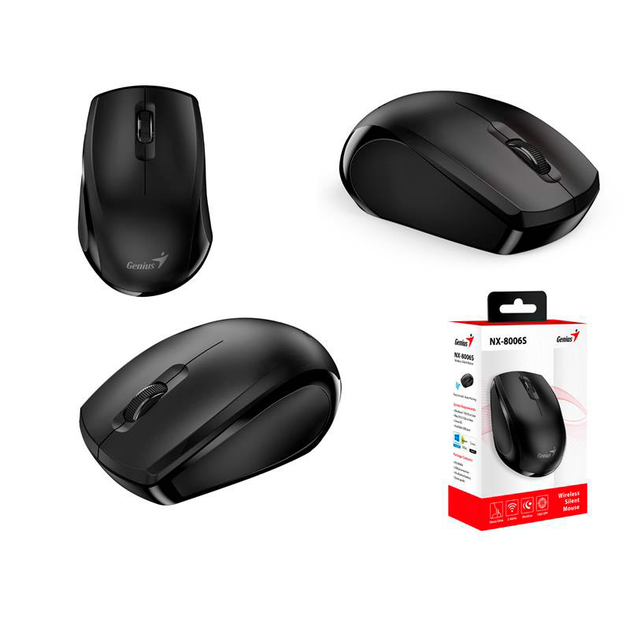 Мышь Genius NX-8006 Silent Wireless Black (31030024400) [75697] - изображение 4