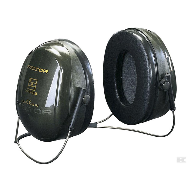 Навушники шумоподавлюючі 3М H520B-408-GQ Оптим-2 протишумні хакі - зображення 1