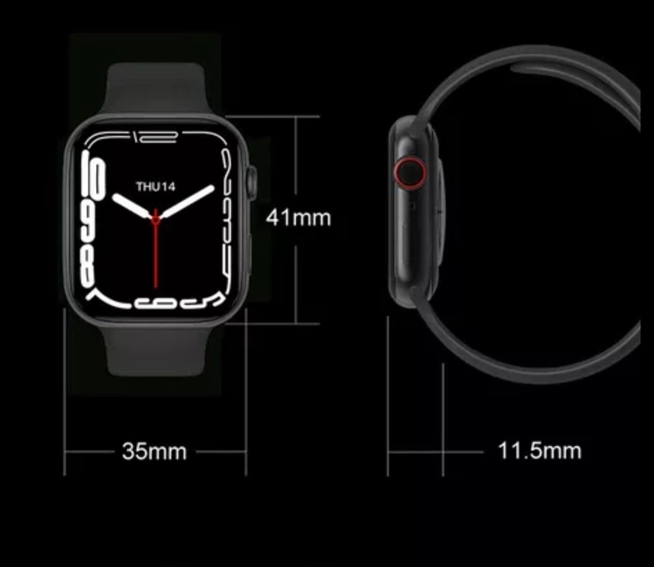 Смарт часы Airplus GS7 mini 41mm Smart Watch 7 series Black. Умные фитнес часы. Цвет черный - Фото 5 Смарт часы Airplus GS7 mini 41mm Smart Watch 7 series Black. Умные фитнес часы. Цвет черный - изображение 5