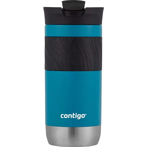 Термочашка Contigo Byron 2.0 0,47 л синяя (2167177) - изображение 2