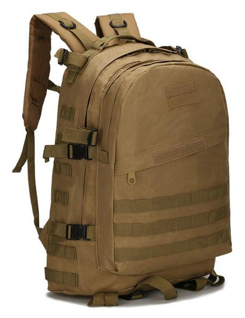 Штурмовой тактический рюкзак Yakeda 40-45л Койот - изображение 1