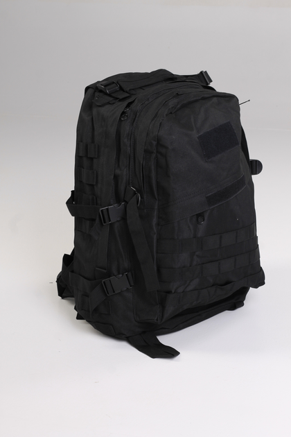 Штурмовий тактичний рюкзак Yakeda 40-45л Чорний - зображення 2