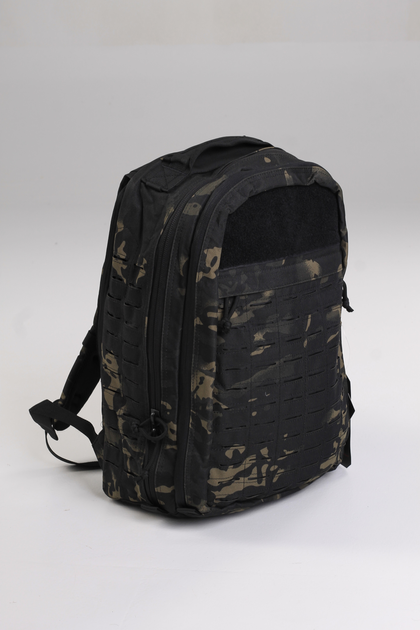 Дорожный рюкзак Yakeda 35-40л Черный мультикам - изображение 2