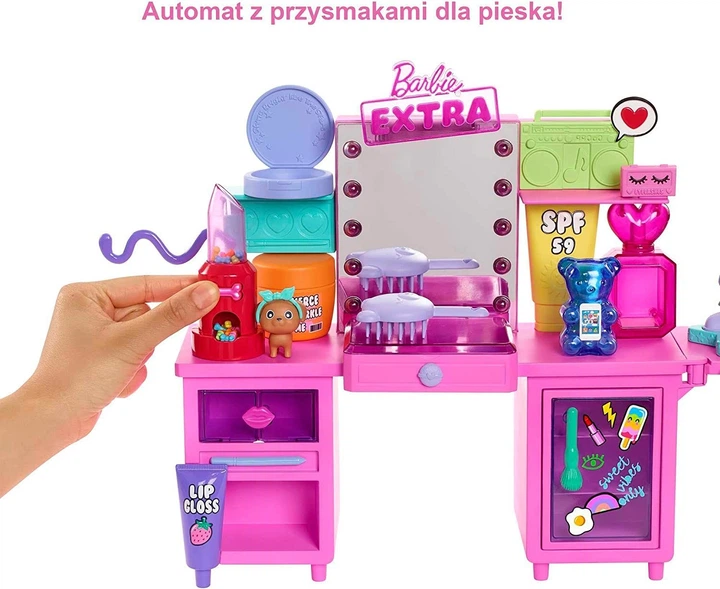 Игровой набор Barbie Extra Визажный столик (GYJ70) - изображение 4