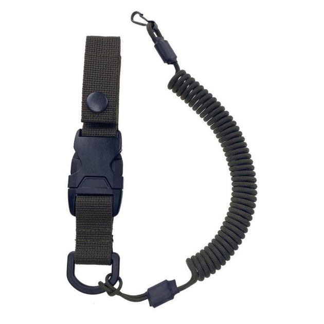 Страхувальний шнур Dozen Tactical Safety Cord - Fastex Колір Olive - изображение 1