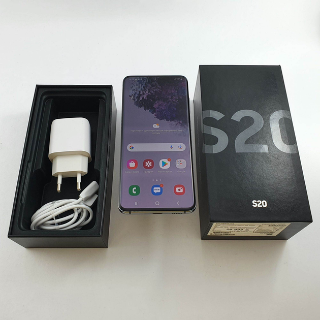 Samsung Galaxy S20 128 GB Cosmic Grey (2C00003528) Б/У – фото, отзывы ...